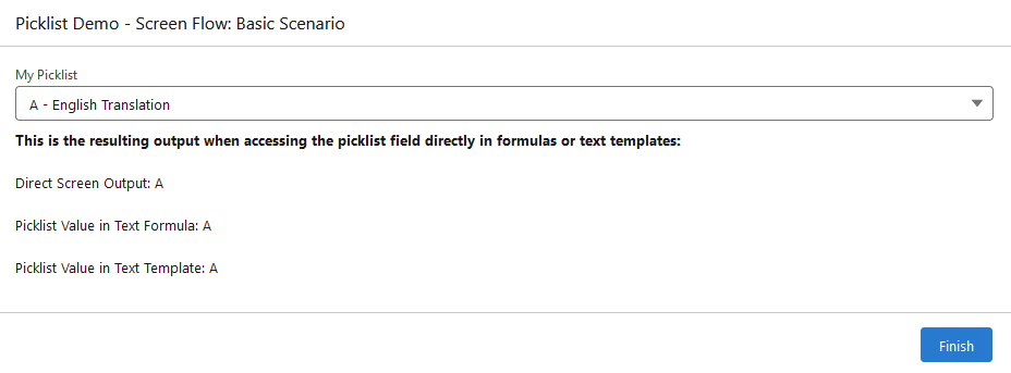 Flow Output